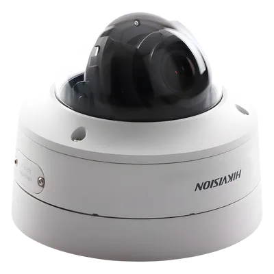 Cámara Domo IP / 8 Megapixel (4K) / Lente Motorizado 2.7-13.5 mm / IR EXIR 40 m (131.2 ft) / DarkFighter / Audio y Alarma I/O / PoE+ / IP66 / IK10