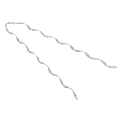 Remate Preformado para Fibra Óptica / Acero Galvanizado / Diámetro 5.5 - 6.5 mm / Span 80 m (262.5 ft) / Longitud 300 mm / Identificador Rojo