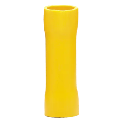 Conector a tope aislado / 12-10 AWG / Amarillo / 25 piezas / 48A / Vinilo
