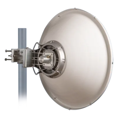 Antena Parabólica Direccional MIMO / 30.5 ± 1 dBi / 5.9-7.125 GHz / Plato Profundo 2 ft / Dual Polarización / RP-SMA (x2) / F/B Ratio ≥ 45 dB