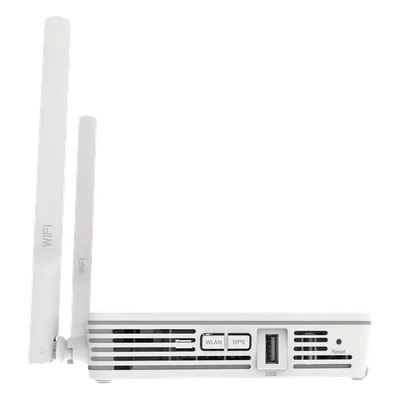 ONT GPON OptiXstar WiFi 2.4GHz 4 puertos GE + 1 puerto CATV + 2 POTS, hasta 300 Mbps