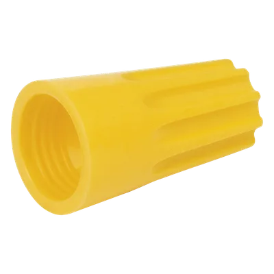 Capuchón Roscable para Cable / 10 AWG / Amarillo / 25 Piezas / 22.7 x 10.0 x 13.0 mm