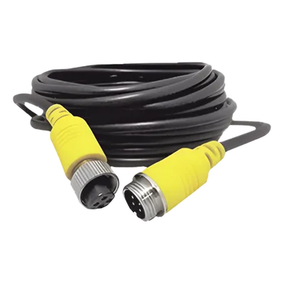 Cable Extensor para Videovigilancia Móvil / 15 m (49.2 ft) / Conector Aviación / Video Audio y Voltaje / 5.5 mm Diámetro / Uso Interno