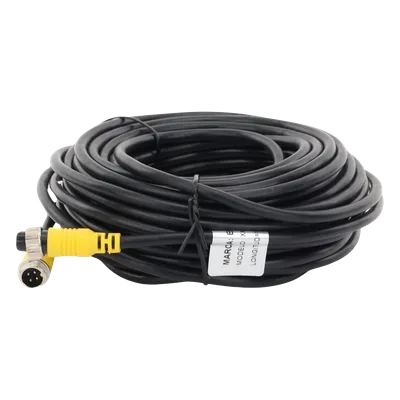 Cable Extensor para Videovigilancia Móvil / 15 m (49.2 ft) / Conector Aviación / Video Audio y Voltaje / 5.5 mm Diámetro / Uso Interno