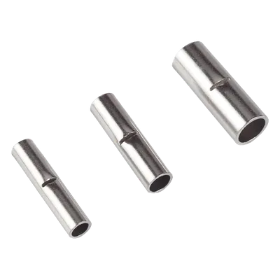 Conector a tope / Sin aislar / 16-14 AWG / Cobre / 25 piezas / 15.4 mm