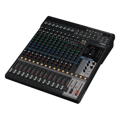 Mezcladora de Audio Analógica / 16 Canales / 10 Entradas de Micrófono / 4 Buses Auxiliares / Efectos SPX 24 Programas / Chasis Metálico