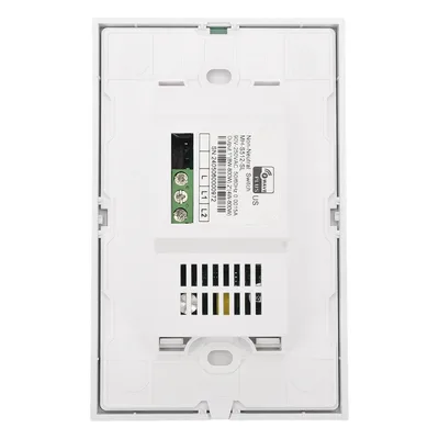 Interruptor Inteligente Z-Wave / Panel Táctil 2 Botones / Sin Cable Neutro / AC 85~260V / Protección 15A / Z-Wave 700