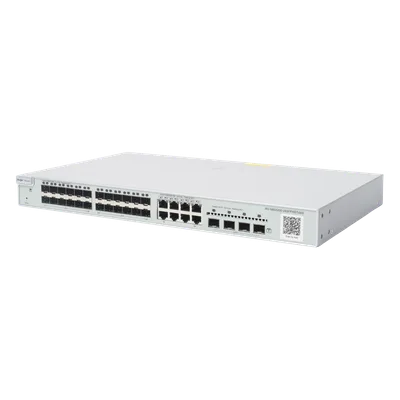 Switch Capa 3 Administrable / 24 Puertos SFP 1G / 8 Puertos Combo 10/100/1000 / 4 Puertos SFP+ 10G / 128 Gbps / 96 Mpps