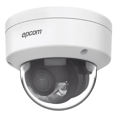 Domo IP / 4 MP / Lente 2.8 mm / ColorVu / AcuSense / PoE / H.265+ / IP67 / IK08 / WDR 120 dB / Luz blanca 30 m (98 ft)