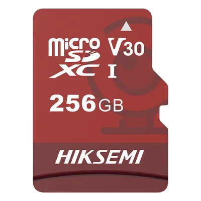 Memoria MicroSD / 256 GB / Lectura 95 MB/s / Escritura 55 MB/s / Clase 10 U3 / Grabación 24/7 / TLC NAND