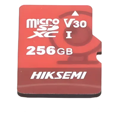 Memoria MicroSD / 256 GB / Lectura 95 MB/s / Escritura 55 MB/s / Clase 10 U3 / Grabación 24/7 / TLC NAND