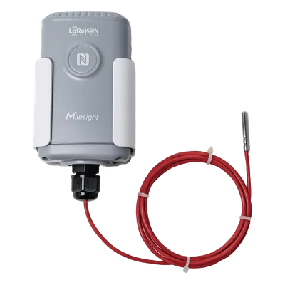 Sensor LoRaWAN de Temperatura / PT100 / Rango -200°C a +200°C / Precisión ±0.15°C / IP67 / Acero Inoxidable
