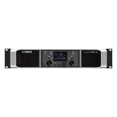 Amplificador de audio Clase D / 300 W x 2 a 8Ω / 500 W x 2 a 4Ω / Baja impedancia / Procesamiento inteligente