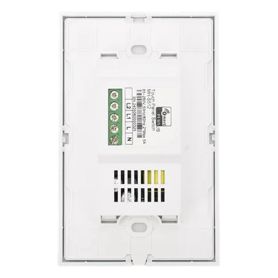 Interruptor Táctil Z-Wave Plus / 2 Botones / AC 85-260V / Frecuencia Regional 868/908/921 MHz / +3 dBm