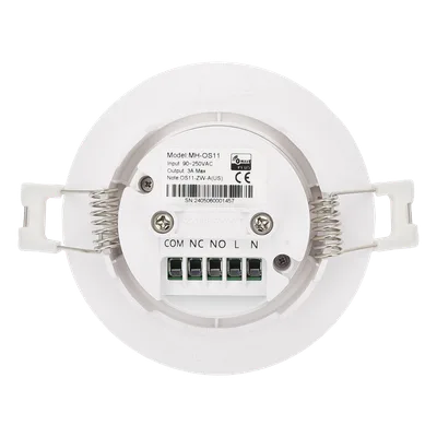 Sensor de Ocupancia Z-Wave / Doppler 24 GHz / Detección 5-8 m (16.4-26.2 ft) / Cifrado S2 / Instalación Techo o Pared