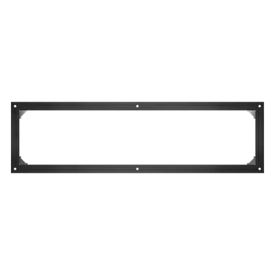 Montaje de Pared para 2 Paneles LED / Aluminio / Interior / Diseño 1x2 / 4 kg / Compatible MWF, GWF, CWF, ZWDB
