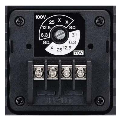 Altavoz de Montaje en Pared / 2 Vías / Woofer 4 in / Tweeter 1 in / IPX3 / 8 Ohms / 70/100V / Color Blanco / Par