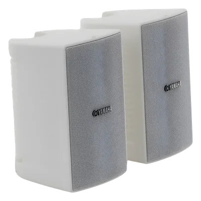 Altavoz de Montaje en Pared / 2 Vías / Woofer 4 in / Tweeter 1 in / IPX3 / 8 Ohms / 70/100V / Color Blanco / Par