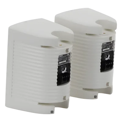 Altavoz de Montaje en Pared / 2 Vías / Woofer 4 in / Tweeter 1 in / IPX3 / 8 Ohms / 70/100V / Color Blanco / Par