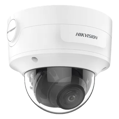 Domo IP / 4 Megapixel / Lente Mot. 2.7 a 13.5 mm / IR EXIR 40 m (131.2 ft) / IP66 / IK10 / DarkFighter / Audio y Alarma I/O / PoE+ / Micro SD / 4 Analíticos IA