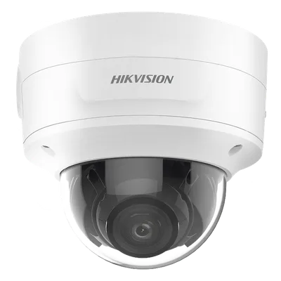 Domo IP / 4 Megapixel / Lente Mot. 2.7 a 13.5 mm / IR EXIR 40 m (131.2 ft) / IP66 / IK10 / DarkFighter / Audio y Alarma I/O / PoE+ / Micro SD / 4 Analíticos IA