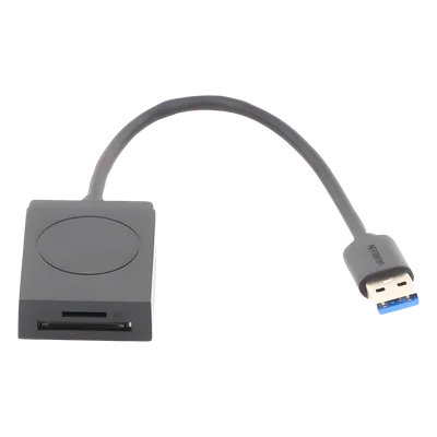 Lector de Tarjetas USB-A 3.0 / Dual Slot SD y MicroSD / 5 Gbps / Hasta 2 TB / Cable 15 cm (5.9 in)