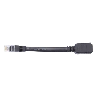 Cable de Extensión de Comunicación / Conectores RJ45 / Gigabit Ethernet 1000 Mbps / Longitud 0.15 m (0.49 ft) / Exterior Resistente