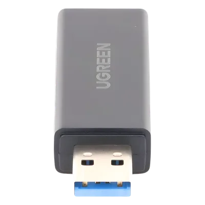 Lector de Tarjetas USB 3.0 / Doble Ranura TF/SD Simultánea / Transferencia 5 Gbps / Soporte 2 TB / Compacto con Llavero