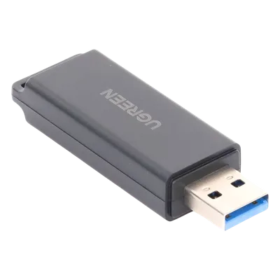 Lector de Tarjetas USB 3.0 / Doble Ranura TF/SD Simultánea / Transferencia 5 Gbps / Soporte 2 TB / Compacto con Llavero