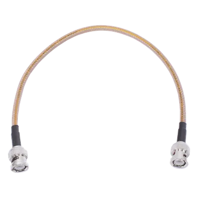 Jumper Coaxial / 30.5 cm (1 pie) / Cable LP142 / BNC Macho a BNC Macho / 50 Ω