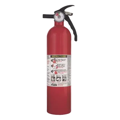 Extintor desechable / Recreational / Polvo químico ABC / 2.5 lb / UL 1-A:10-B:C / Soporte plástico / USCG-DOT / Paquete 6
