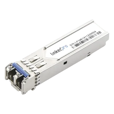 Transceptor Óptico Industrial SFP+ / 10 Gbps / Monomodo 1310 nm / Alcance 10 km (6.2 mi) / LC/UPC Dúplex / DDM / Hot-Pluggable