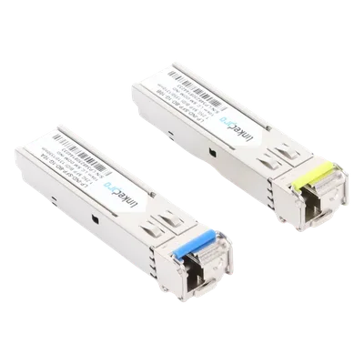 Transceptor SFP Industrial Bidireccional / 1.25 Gbps / Monomodo 10 km (32,808 ft) / 1310/1550 nm / LC/UPC Simplex / DDM / Hot-Pluggable