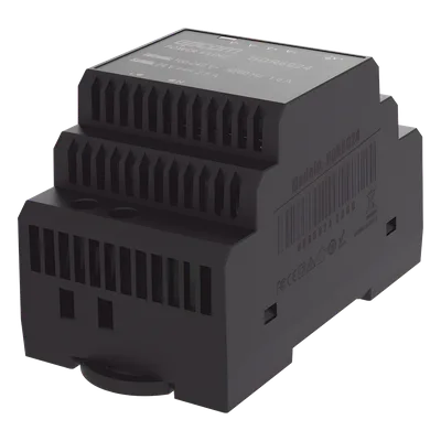 Fuente de Poder Industrial / Entrada 100-240 Vca / Salida 24 Vcc / 2.5 A / 60 W / Riel DIN / -20°C a 45°C / 3.7 x 2.1 x 2.3 in