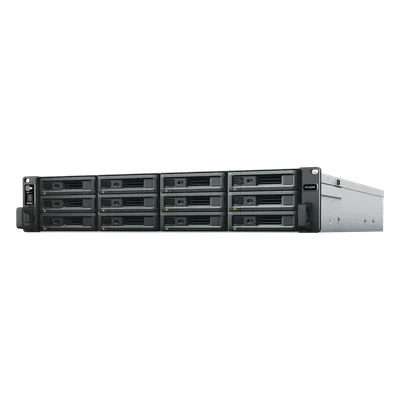 Unidad de Expansión NAS / 12 Bahías SATA / HDD SSD 3.5" o 2.5" / Fuente Redundante / Plug-and-Play / Alta Disponibilidad
