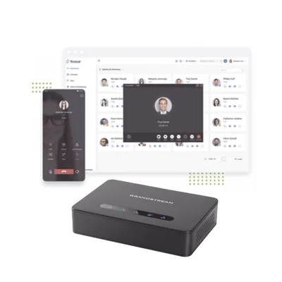 Conmutador Cloud / 10 Extensiones Enterprise / Gateway FXO / Línea Analógica / Videoconferencias / App Móvil