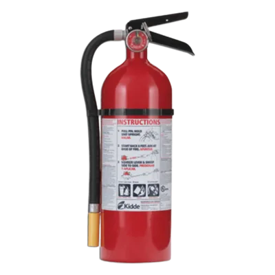 Extintor Multipropósito Recargable / 5.5 lb (2.5 kg) / Clase A B C / UL 3-A:40-B:C / Paquete de 6