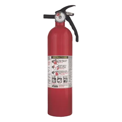 Extintor recargable / polvo químico seco multipropósito / UL 4-A,60-B:C / 10 lb / cilindro de acero resistente a impactos