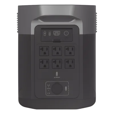 Estación de Energía Portátil / 2048 Wh / 6 Salidas CA 2400 W (Max. 3400 W) / 2 USB-C 100 W / Carga Rápida X-Stream 1800 W / Wi-Fi y Bluetooth / Expansible hasta 6 kWh