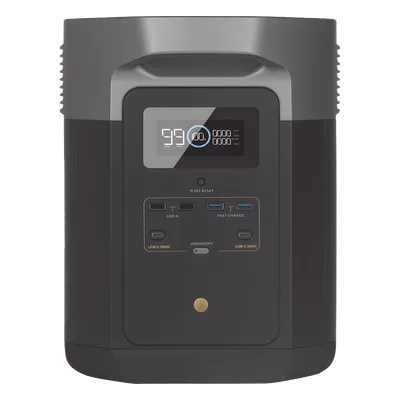 Estación de Energía Portátil / 2048 Wh / 6 Salidas CA 2400 W (Max. 3400 W) / 2 USB-C 100 W / Carga Rápida X-Stream 1800 W / Wi-Fi y Bluetooth / Expansible hasta 6 kWh