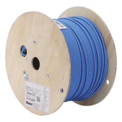 Bobina de Cable UTP Cat6A / 23 AWG / LSZH-3 / 305 m (1000 pies) / Vari-MaTriX HD / 10GBase-T / PoE++ 60W
