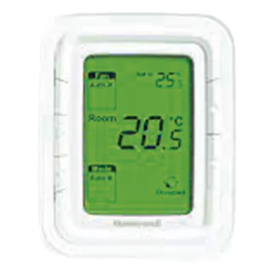 Termostato digital / Serie T6861 / Fan & Coil 2-4 tubos / Vertical / 220 VCA / Ventilador 3 velocidades / Control de válvula