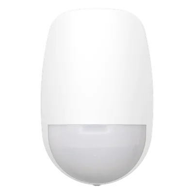 Detector PIR Inalámbrico Interior / Tipo Cortina / 15 m (49.2 ft) / Ángulo 6.3° / Comunicación Bidireccional 433 MHz / Batería 5 Años