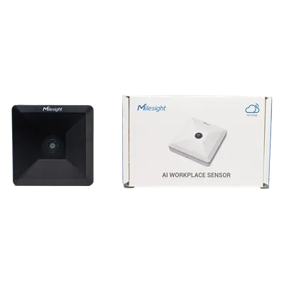 Sensor LoRaWAN de Presencia y Conteo / Precisión 98% / Área 126 m² (1356.3 ft²) / IA con Aprendizaje Profundo / Detección de Trayectorias en U