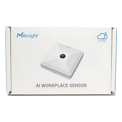 Sensor LoRaWAN de Presencia y Conteo / Precisión 98% / Área 126 m² (1356.3 ft²) / IA con Aprendizaje Profundo / Detección de Trayectorias en U