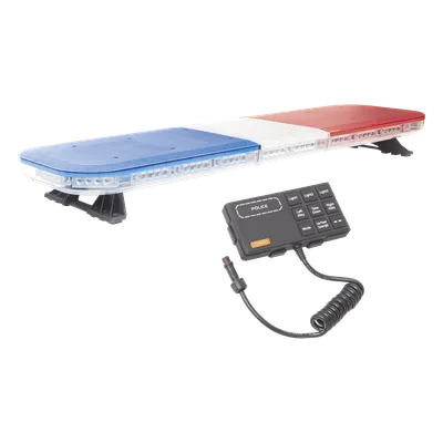 Kit de Señalización LED / 88 Luces Ultra Brillantes / Barra 118 cm (46.5 in) / IP65 / Sirena 100W / 13 Patrones Programables