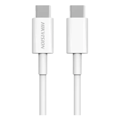 Cable USB-C a USB-C / Carga Rápida 60W / 3A / Transferencia 480 Mbps / Longitud 1 m (3.28 ft) / Materiales TPE y ABS