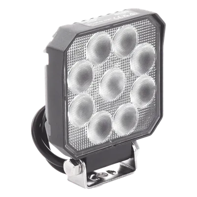 Luz de trabajo / 9 LED / 1050 lm / 12-24 Vcd / 130x101x37 mm / 5.1x4.0x1.5 in