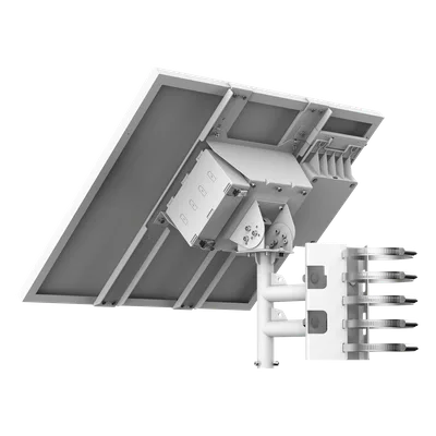 Kit Solar de Alimentación / Panel 80 W / Batería Litio 360 Wh / 2 Salidas 12 Vcd / IP66