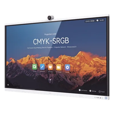 Pantalla Interactiva / 65" / 4K UHD / Wi-Fi 6 / Cámara 4K / BYOM / Altavoz 40W / Micrófono 12 m (39.4 ft)